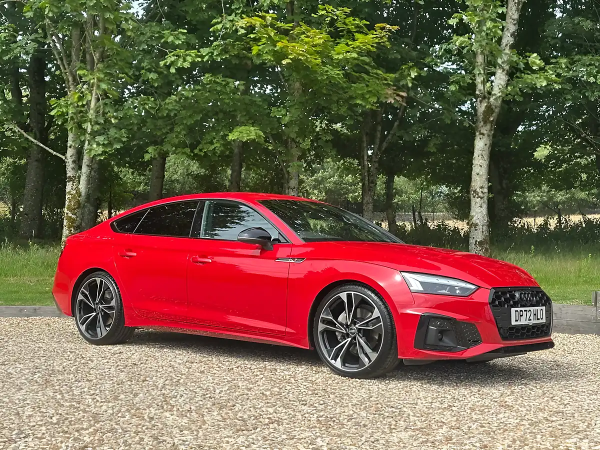 Used 2022 Audi A5 Black Edition Red - Interior and Exterior details 18