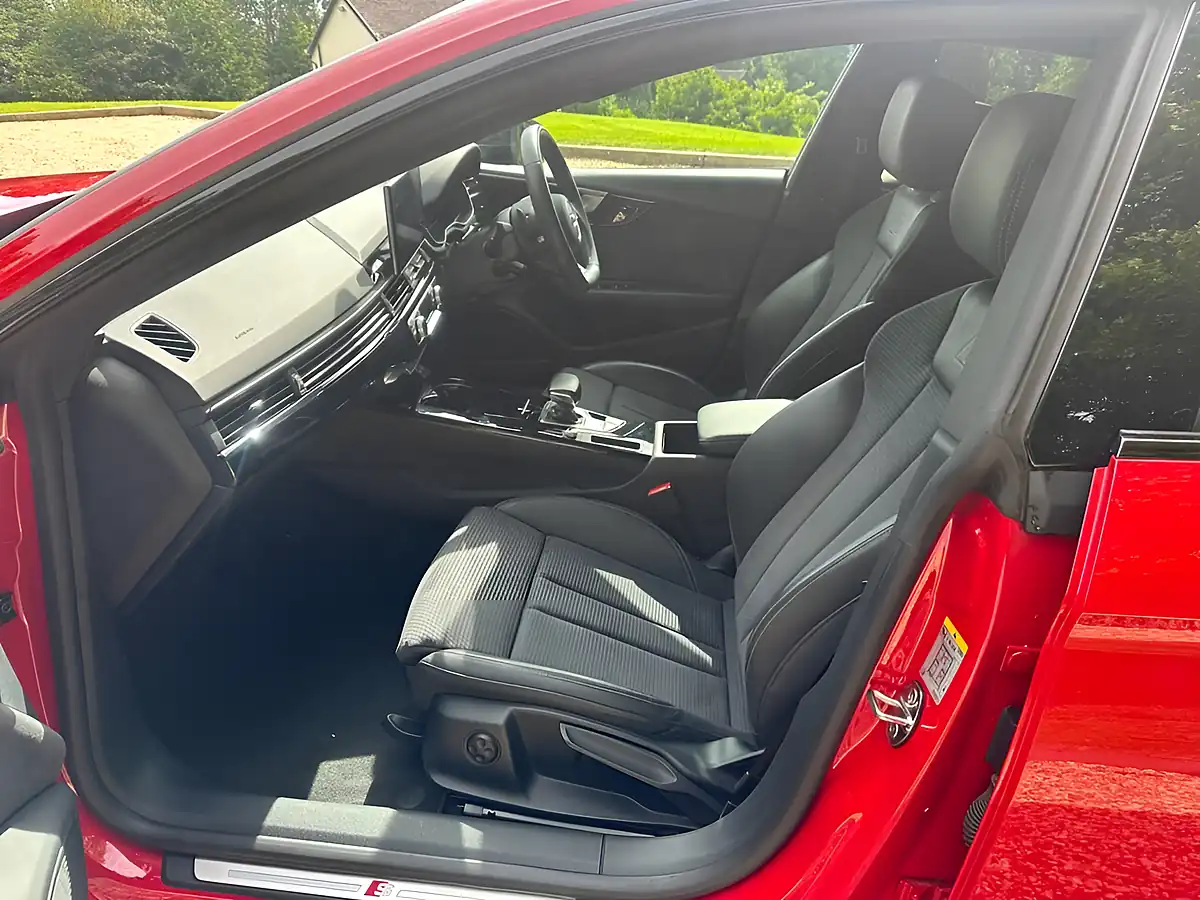Used 2022 Audi A5 Black Edition Red - Interior and Exterior details 4