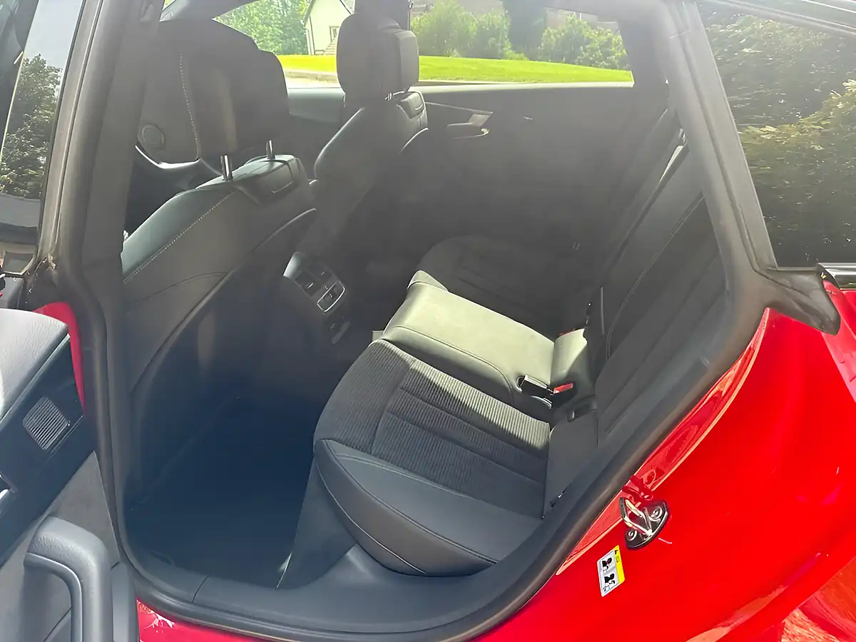 Used 2022 Audi A5 Black Edition Red - Interior and Exterior details 9