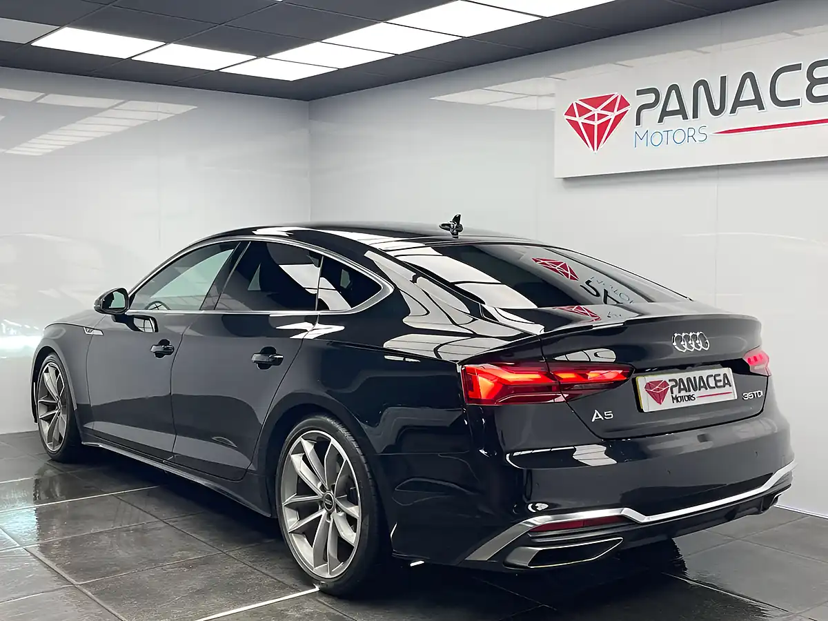 Used 2022 Audi A5 S Line Black - Interior and Exterior details 15