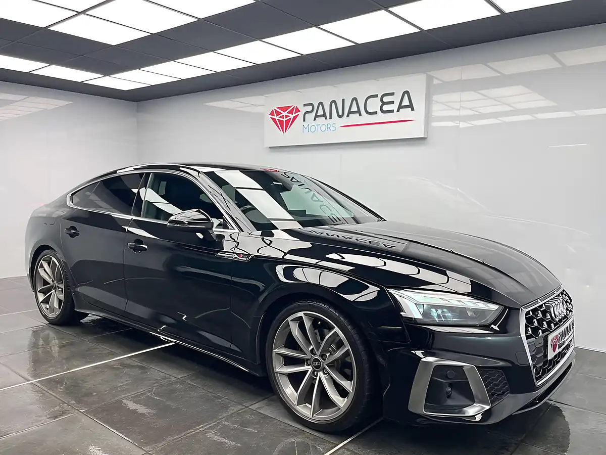 Used 2022 Audi A5 S Line Black - Interior and Exterior details 4