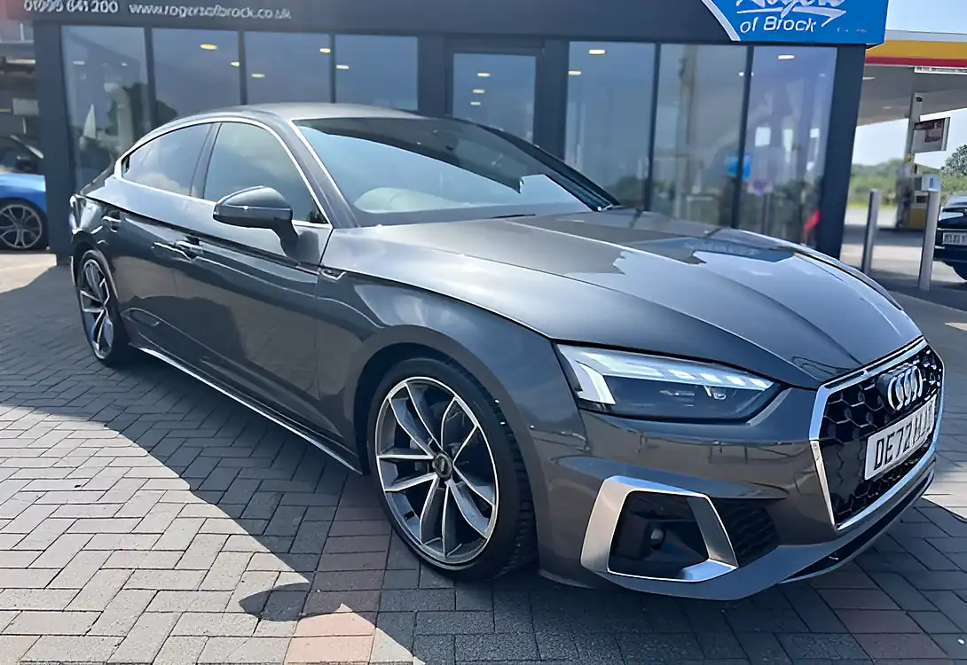 Used 2022 Audi A5 S Line Daytona Grey - Interior and Exterior details 4