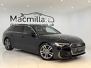 Used 2022 Audi A6 Avant S Line Blue - Interior and Exterior details 4