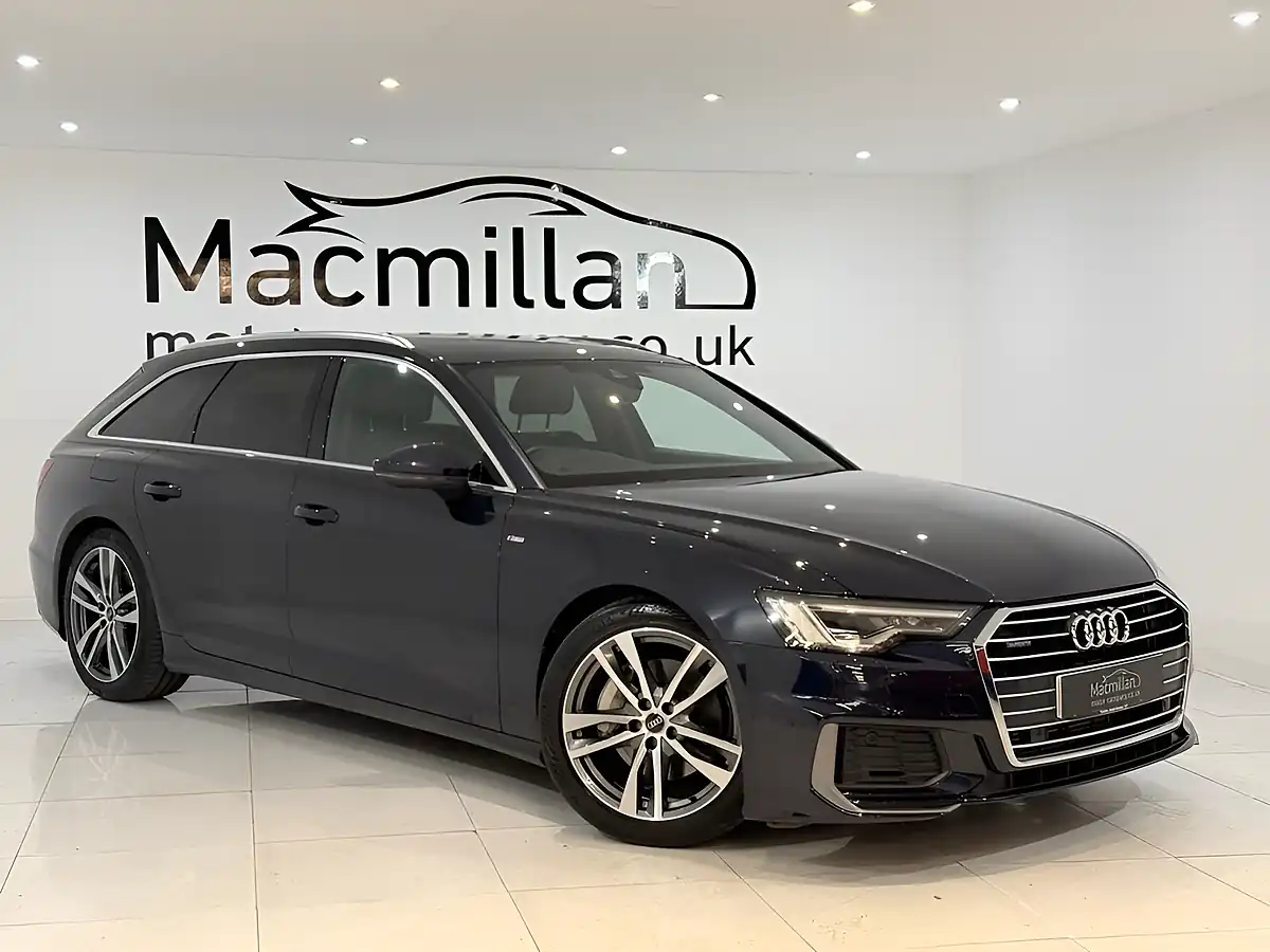 Used 2022 Audi A6 Avant S Line Blue - Interior and Exterior details 4