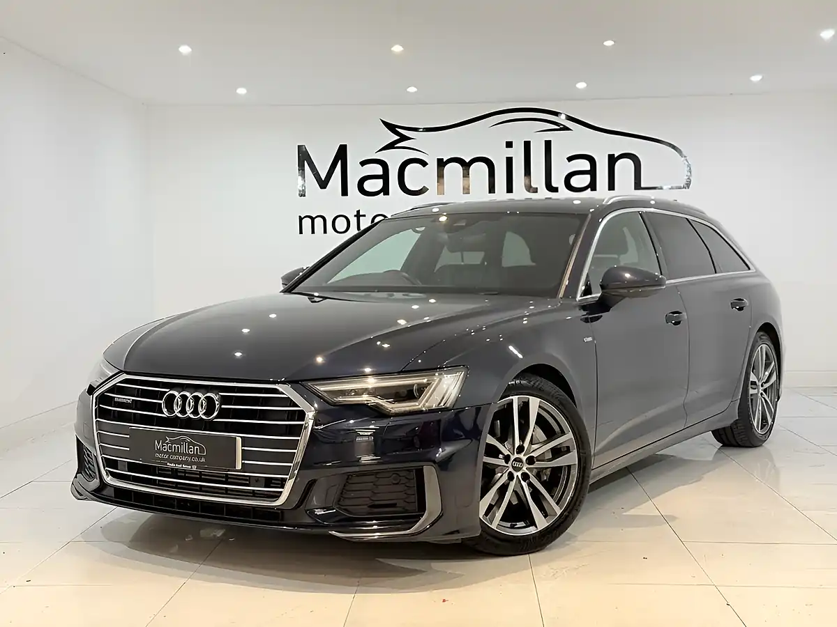 Used 2022 Audi A6 Avant S Line Blue - Interior and Exterior details 6