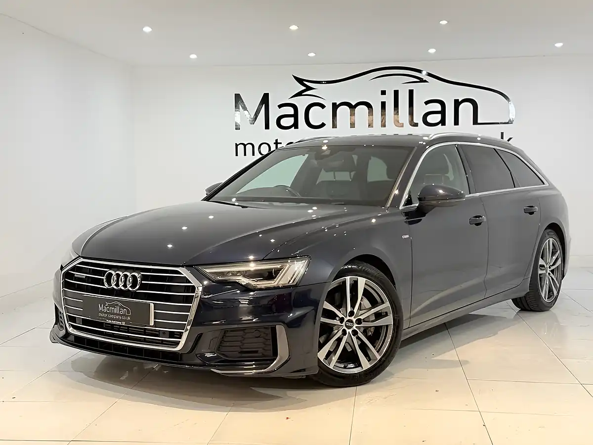 Used 2022 Audi A6 Avant S Line Blue - Interior and Exterior details 7