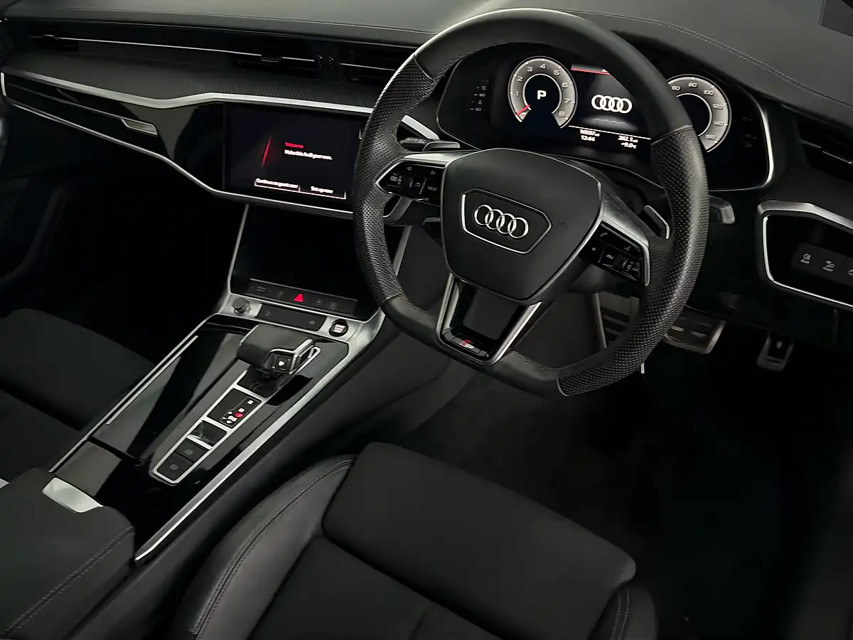 Used 2022 Audi A6 Black Edition White - Interior and Exterior details 10