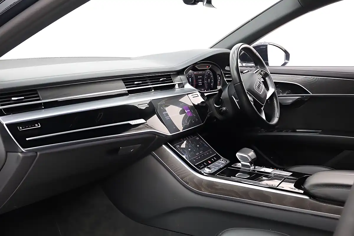 Used 2022 Audi A8 S Line Blue - Interior and Exterior details 11