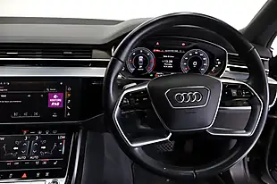 Used 2022 Audi A8 S Line Blue - Interior and Exterior details 17