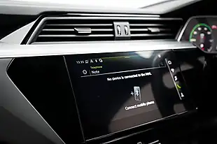 Used 2022 Audi E-Tron Black Edition Mythos Black - Interior and Exterior details 18