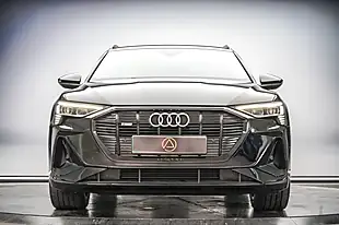 Used 2022 Audi E-Tron Black Edition Mythos Black - Interior and Exterior details 9