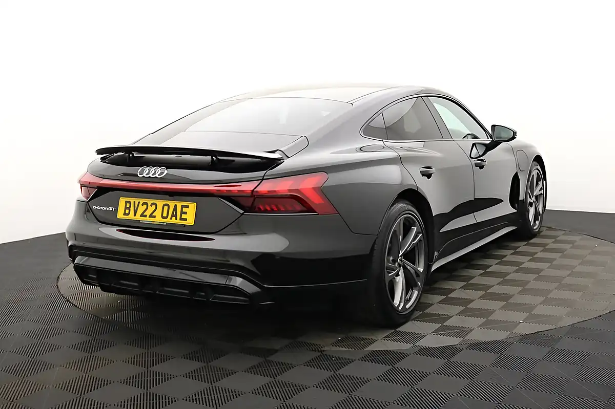 Used 2022 Audi E-Tron GT Saloon Black - Interior and Exterior details 3