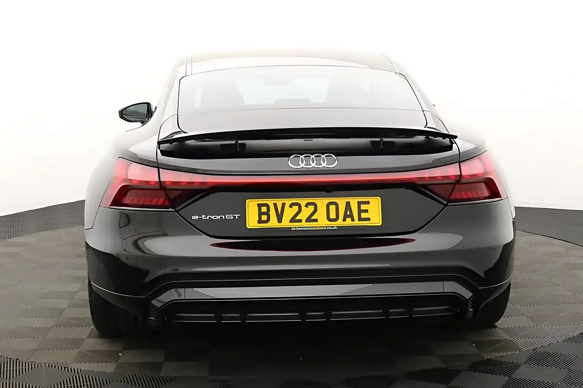 Used 2022 Audi E-Tron GT Saloon Black - Interior and Exterior details 4