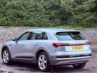 Used 2022 Audi E-Tron Technik Silver - Interior and Exterior details 10