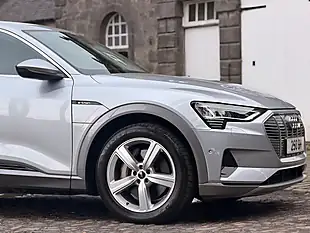 Used 2022 Audi E-Tron Technik Silver - Interior and Exterior details 4