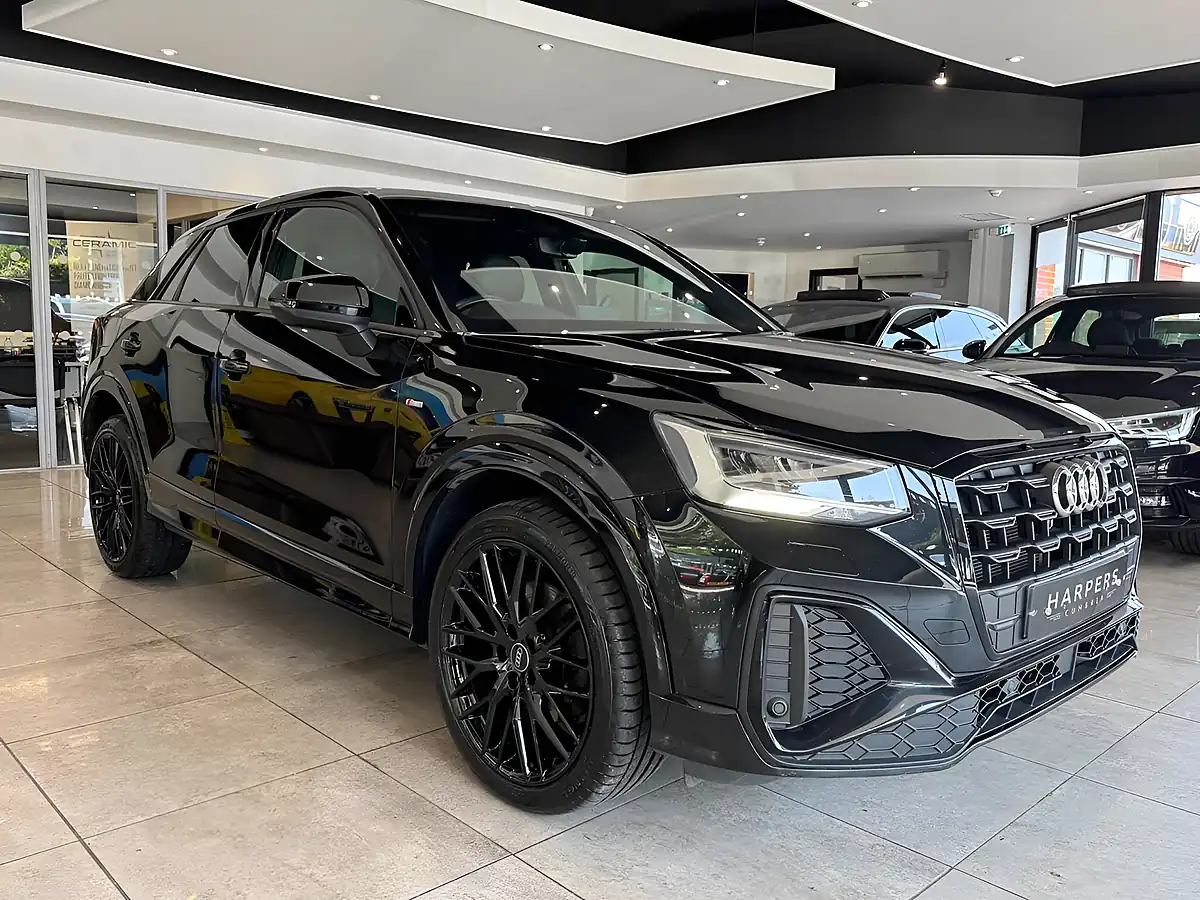 Used 2022 Audi Q2 Black Edition Black - Interior and Exterior details 9