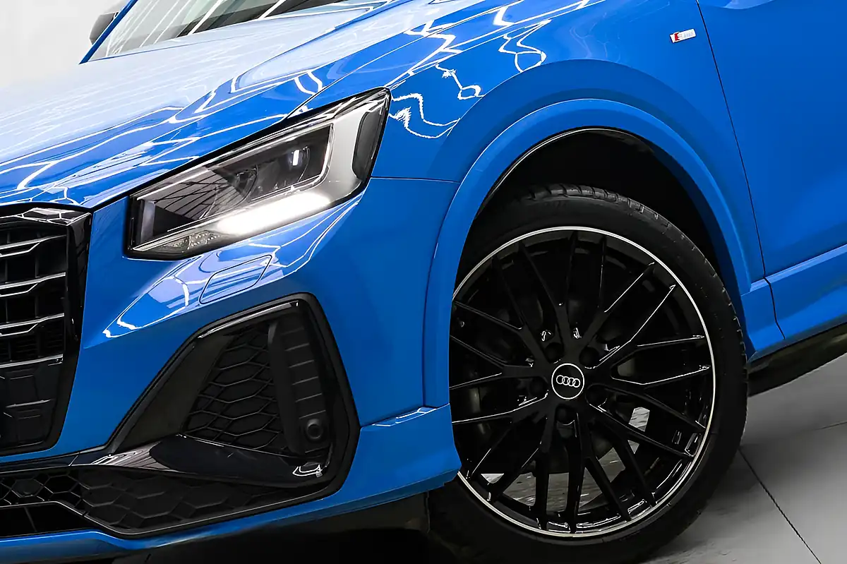 Used 2022 Audi Q2 Black Edition Blue - Interior and Exterior details 4