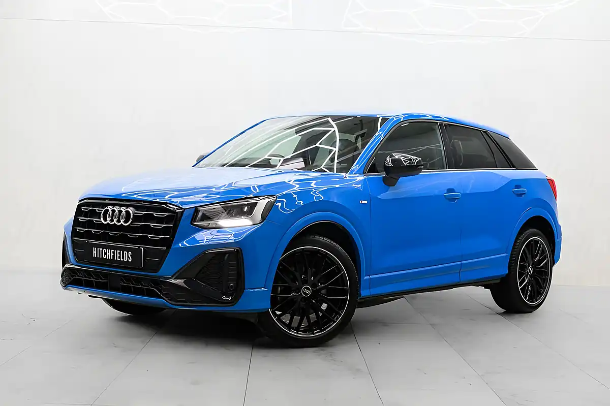 Used 2022 Audi Q2 Black Edition Blue - Interior and Exterior details 5