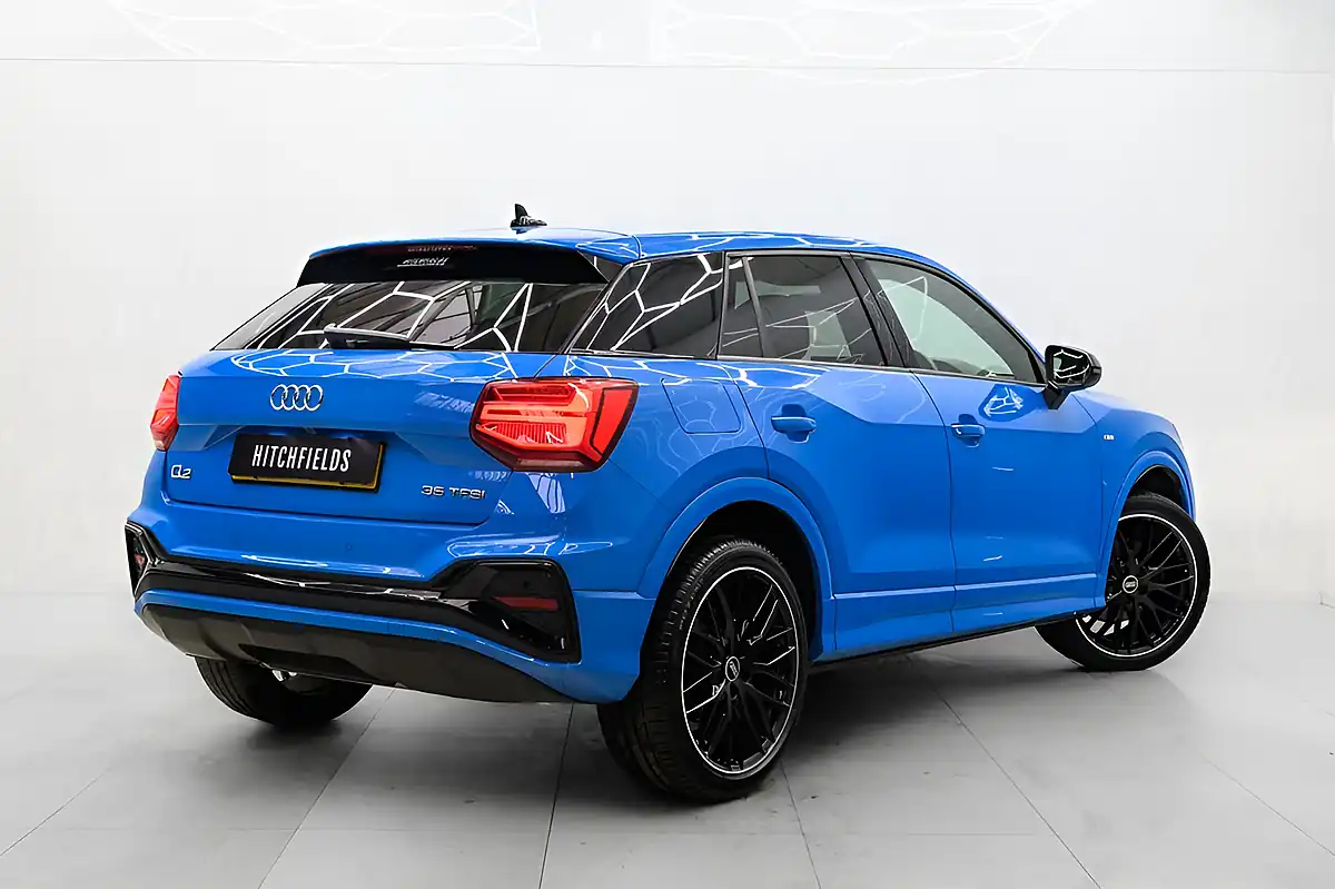 Used 2022 Audi Q2 Black Edition Blue - Interior and Exterior details 6