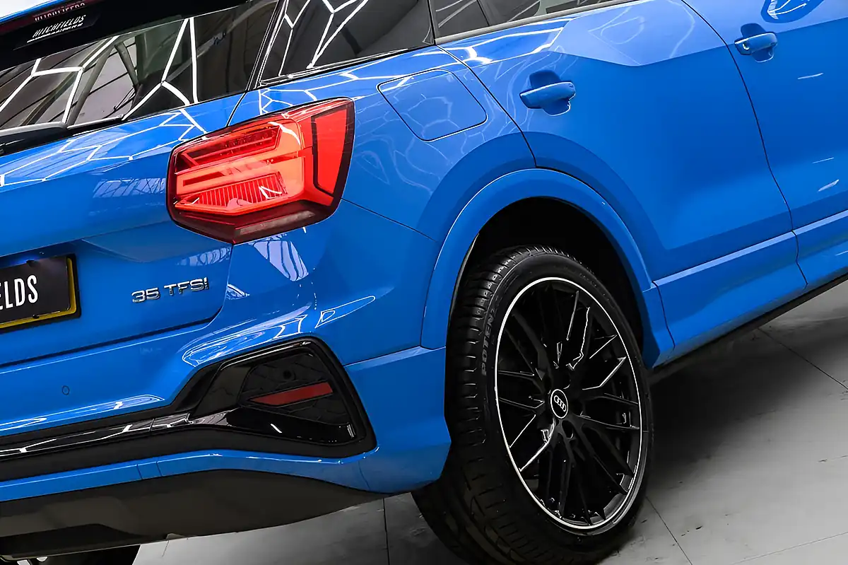 Used 2022 Audi Q2 Black Edition Blue - Interior and Exterior details 7