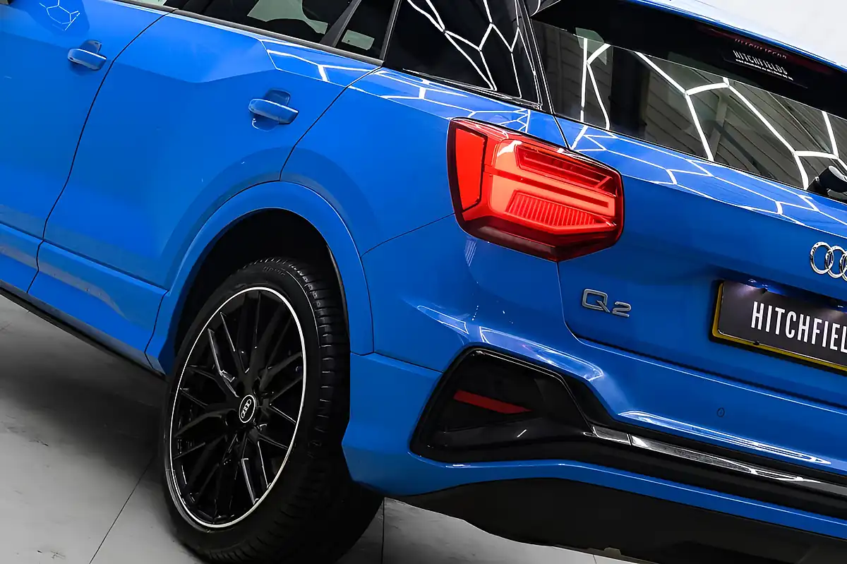 Used 2022 Audi Q2 Black Edition Blue - Interior and Exterior details 9