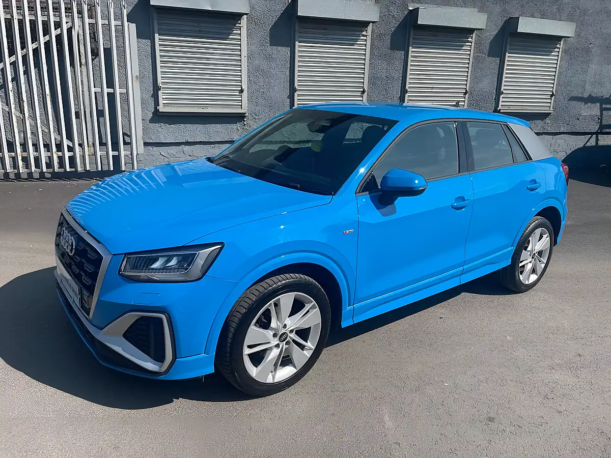 Used 2022 Audi Q2 S Line Blue - Interior and Exterior details 3