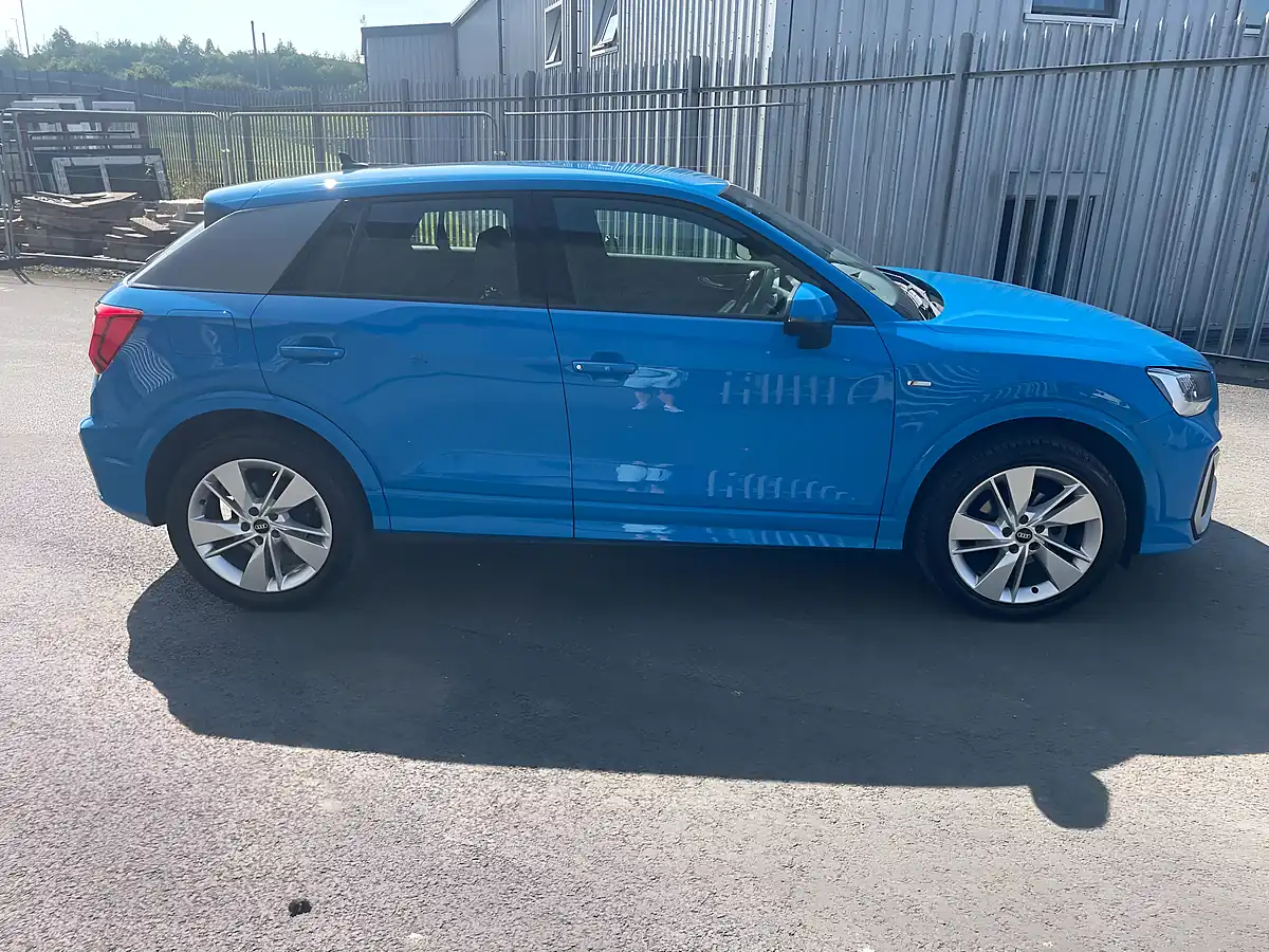 Used 2022 Audi Q2 S Line Blue - Interior and Exterior details 4