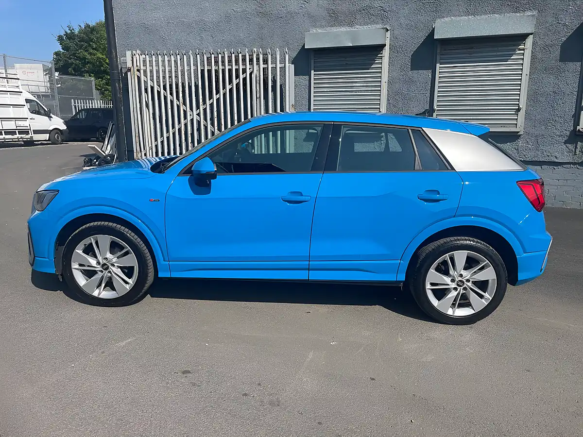 Used 2022 Audi Q2 S Line Blue - Interior and Exterior details 6