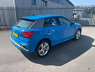Used 2022 Audi Q2 S Line Blue - Interior and Exterior details 7