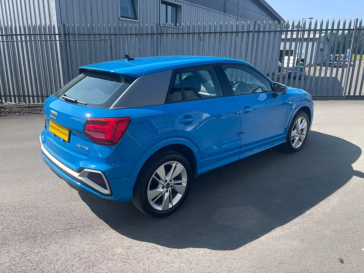 Used 2022 Audi Q2 S Line Blue - Interior and Exterior details 7