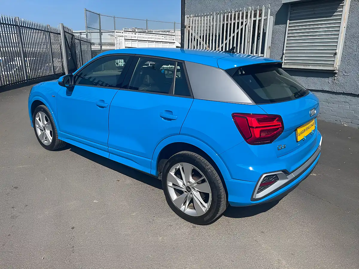 Used 2022 Audi Q2 S Line Blue - Interior and Exterior details 9