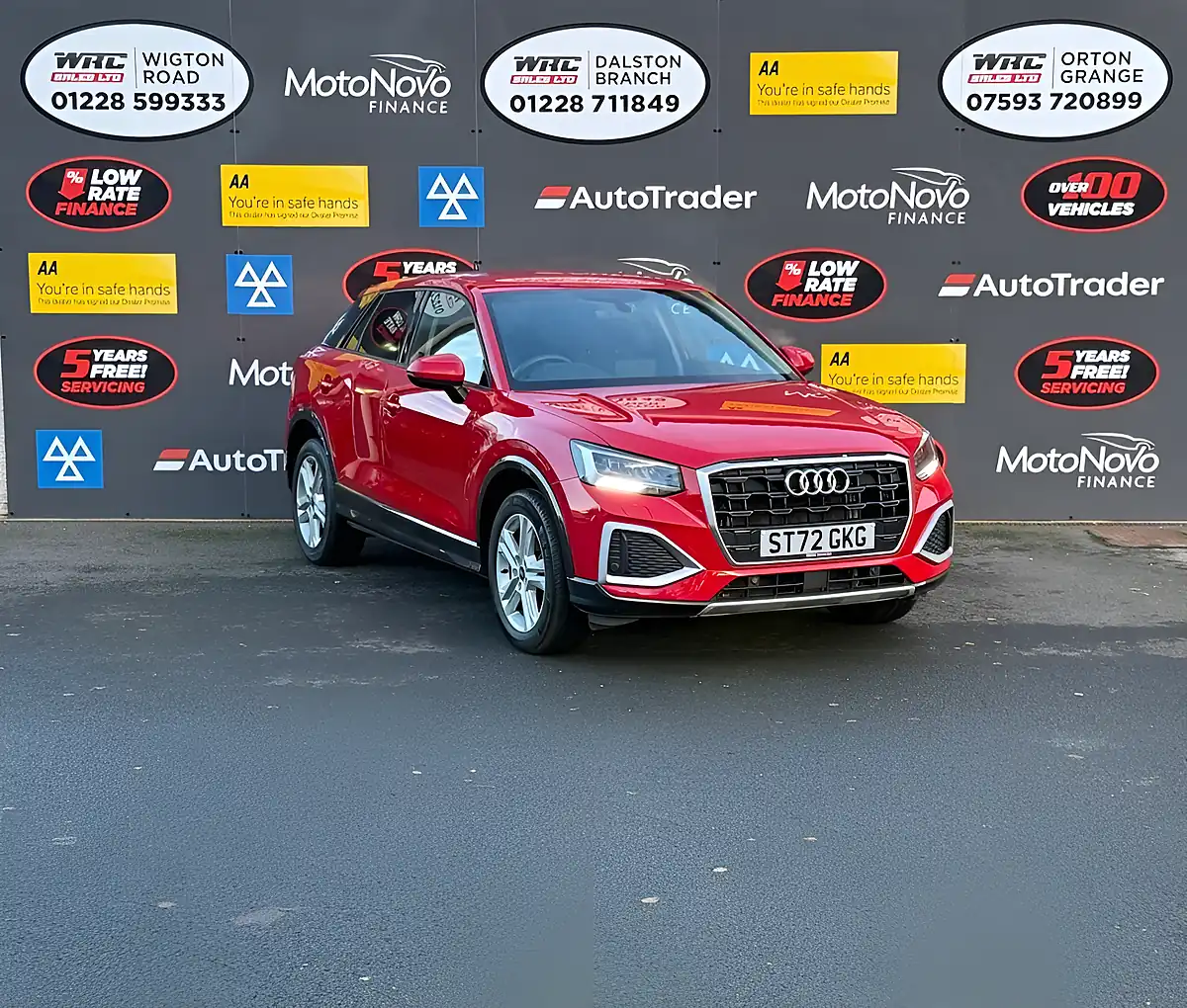 Used 2022 Audi Q2 Sport Red - Interior and Exterior details 4