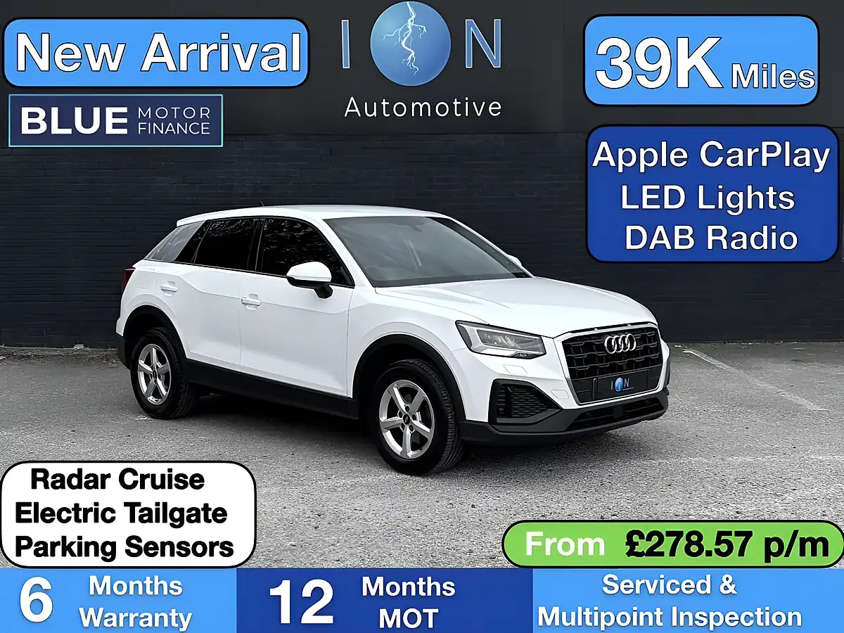 Used 2022 Audi Q2 Technik White - Front View