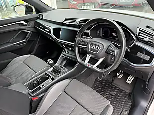 Used 2022 Audi Q3 Black Edition White - Interior and Exterior details 4