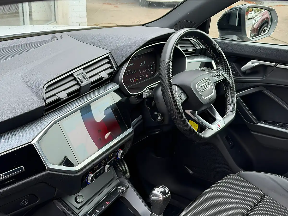 Used 2022 Audi Q3 Black Edition White - Interior and Exterior details 7