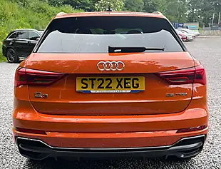 Used 2022 Audi Q3 S Line Pulse Orange - Interior and Exterior details 4