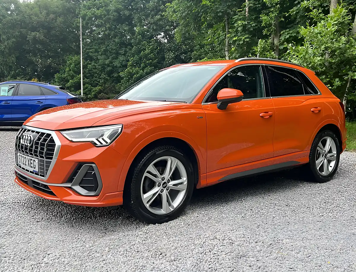 Used 2022 Audi Q3 S Line Pulse Orange - Interior and Exterior details 7