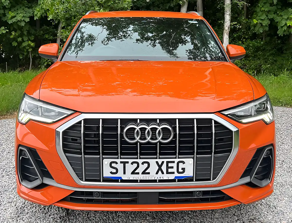 Used 2022 Audi Q3 S Line Pulse Orange - Interior and Exterior details 8