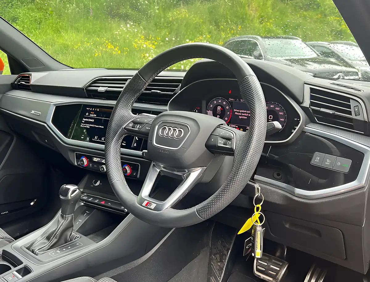 Used 2022 Audi Q3 S Line Pulse Orange - Interior and Exterior details 9