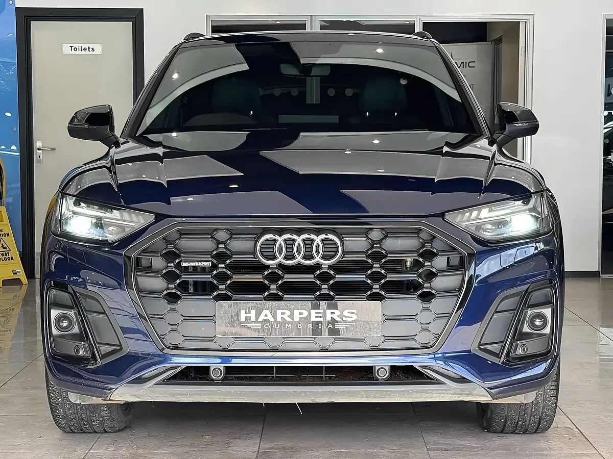Used 2022 Audi Q5 Edition 1 Blue - Interior and Exterior details 2