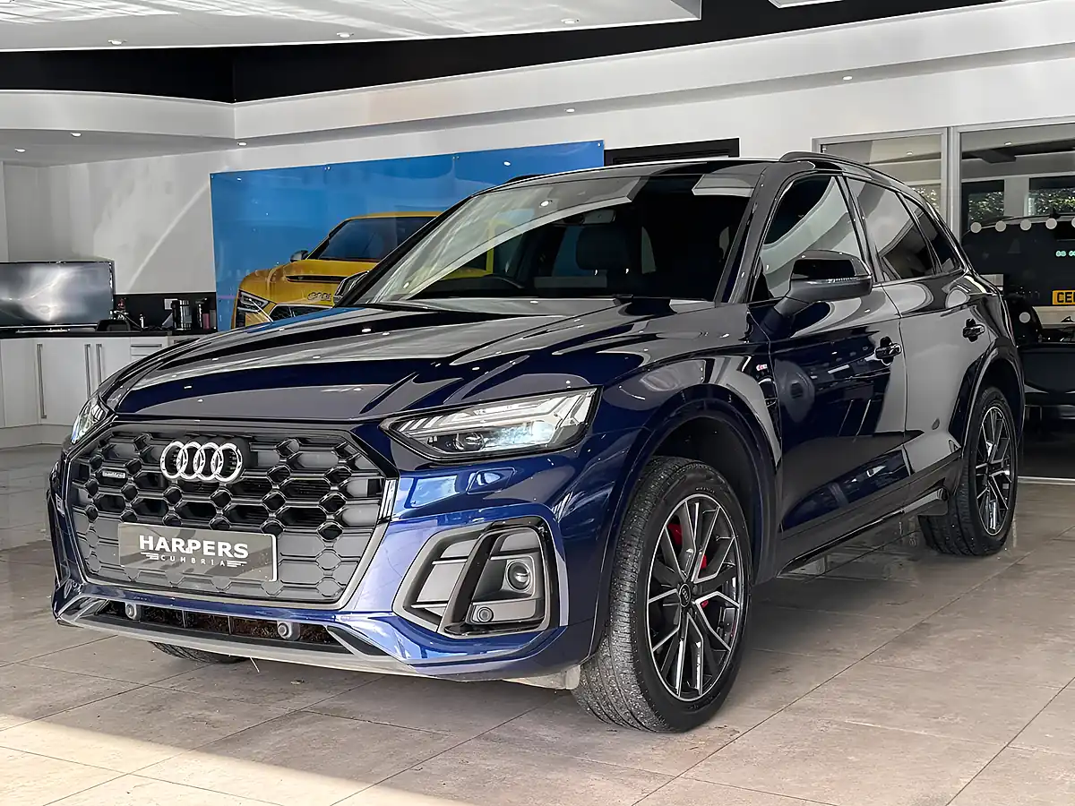 Used 2022 Audi Q5 Edition 1 Blue - Interior and Exterior details 3