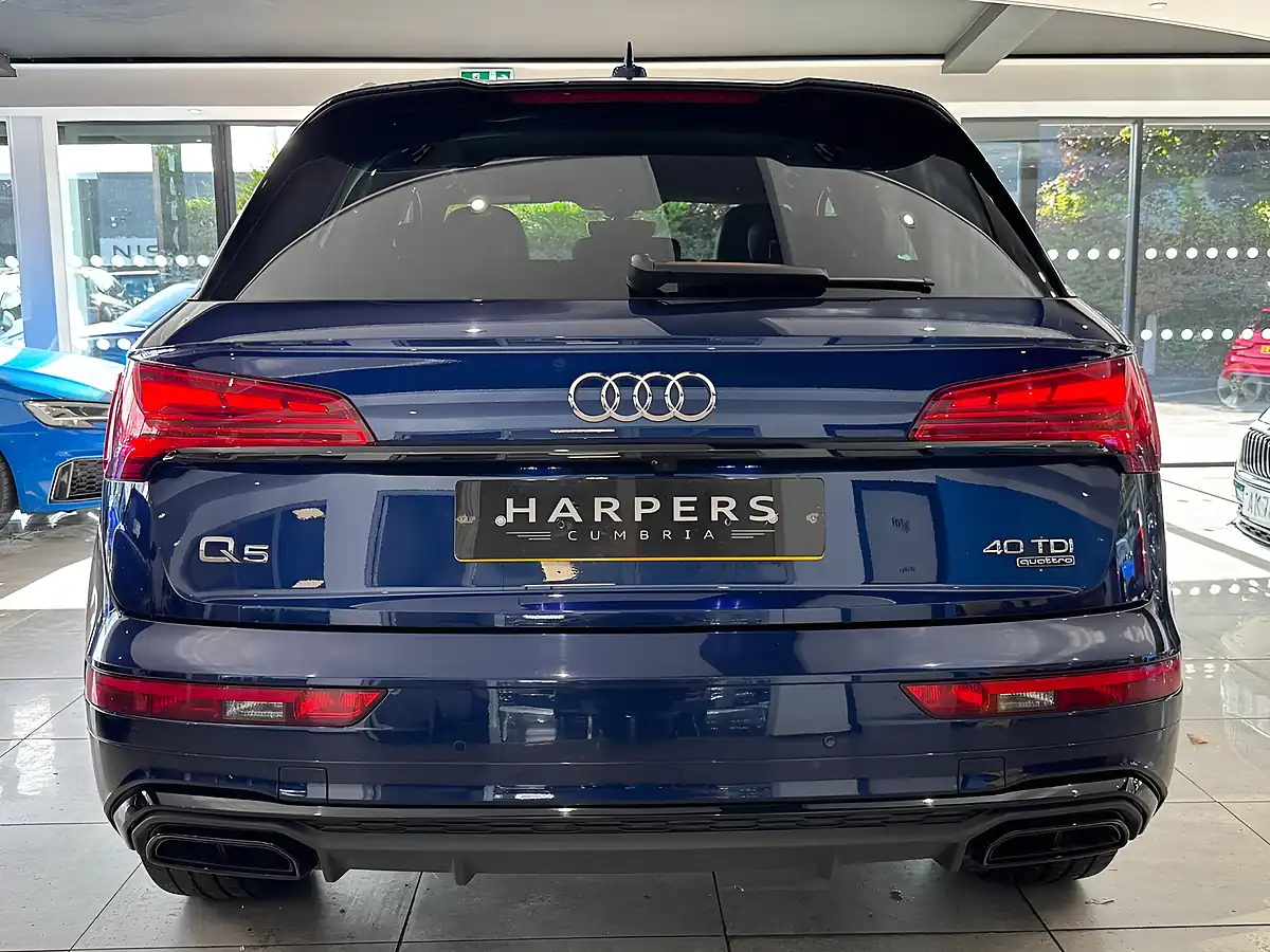 Used 2022 Audi Q5 Edition 1 Blue - Interior and Exterior details 4