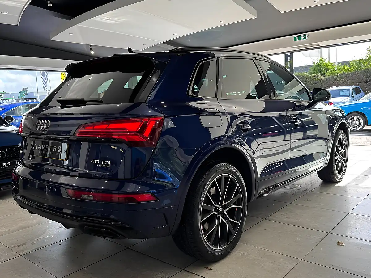 Used 2022 Audi Q5 Edition 1 Blue - Interior and Exterior details 9