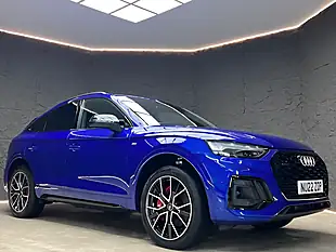 Used 2022 Audi Q5 Edition 1 Blue - Interior and Exterior details 10