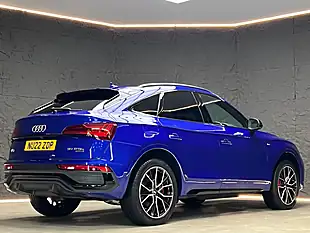 Used 2022 Audi Q5 Edition 1 Blue - Interior and Exterior details 12