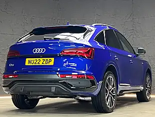 Used 2022 Audi Q5 Edition 1 Blue - Interior and Exterior details 13