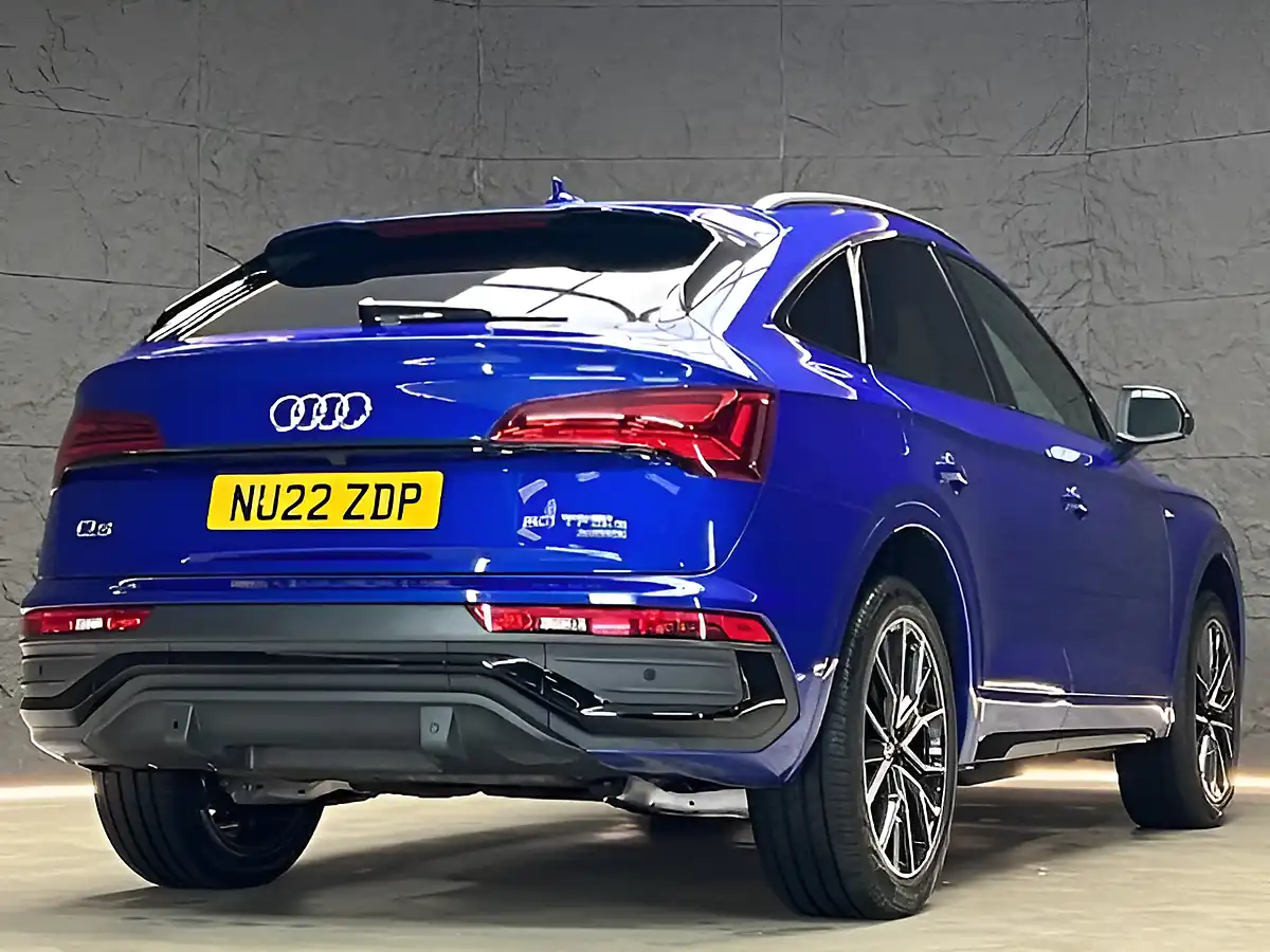 Used 2022 Audi Q5 Edition 1 Blue - Interior and Exterior details 13
