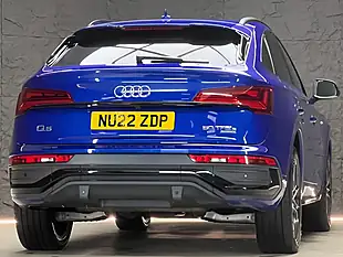 Used 2022 Audi Q5 Edition 1 Blue - Interior and Exterior details 14
