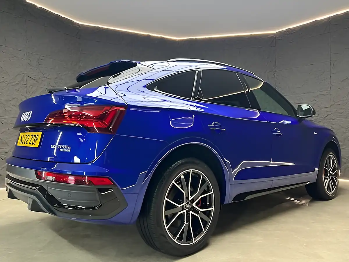 Used 2022 Audi Q5 Edition 1 Blue - Interior and Exterior details 15