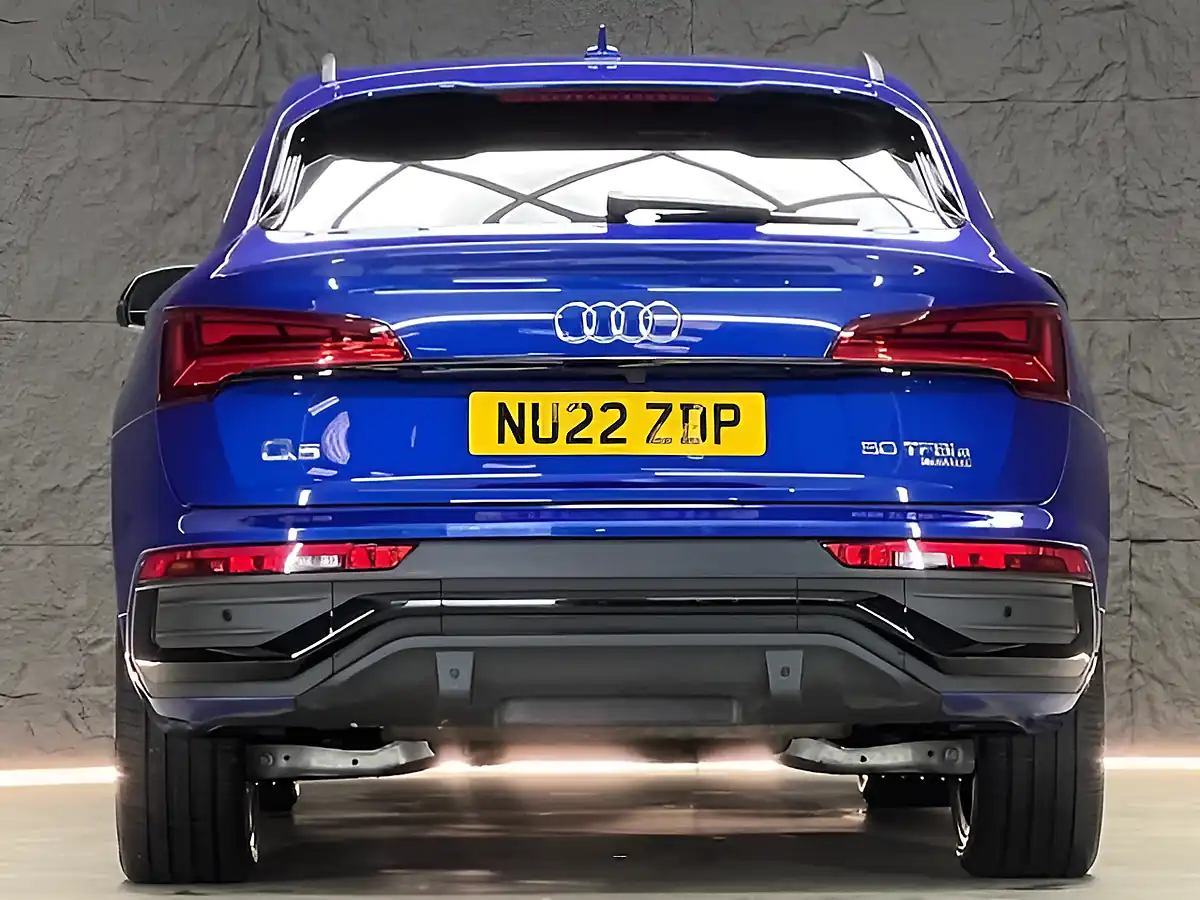 Used 2022 Audi Q5 Edition 1 Blue - Interior and Exterior details 16